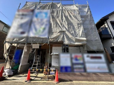 【前面道路含む現地写真】 | 立野3丁目/新築住宅全2棟　1号棟