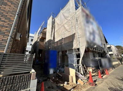 【前面道路含む現地写真】 | 立野3丁目/新築住宅全2棟　1号棟