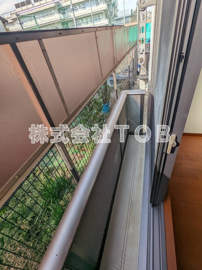 【バルコニー】 | ハイムなゆた | ※別号室同間取り参考写真