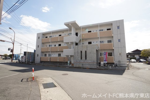 熊本市南区田井島３丁目の賃貸マンションの外観