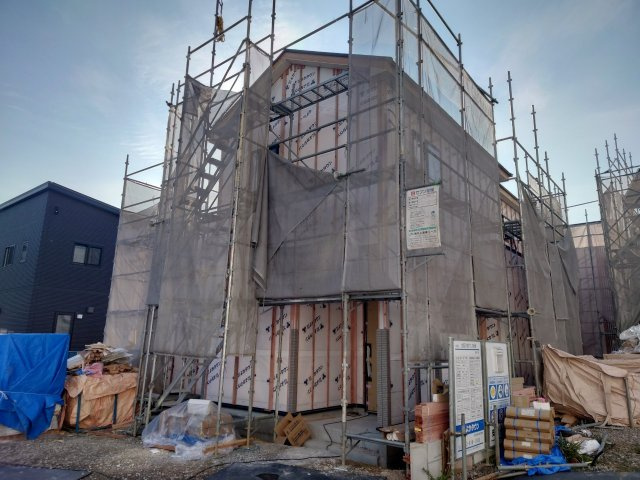 ーFit－フィットー下城野１丁目１期　【小倉南区　新築戸建て】の外観|現地撮影　2022,11,20ーFit－フィットー下城野１丁目１期　【小倉南区　新築戸建て】