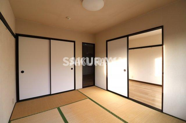 パールハイツ　A棟の和室|2022年撮影。現況と異なる場合がございます。