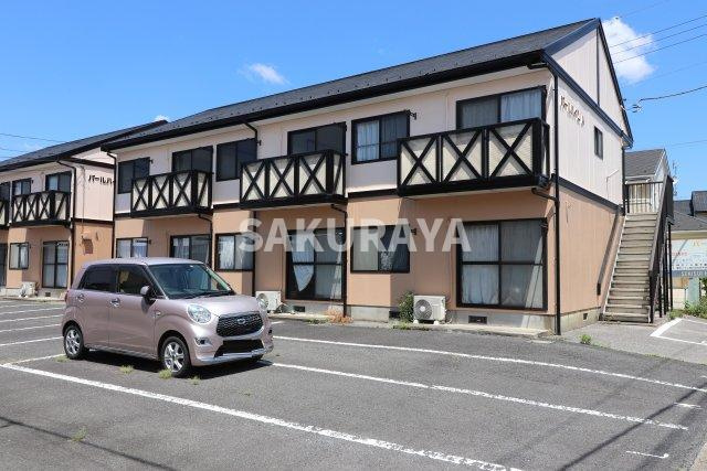 パールハイツ　A棟の外観|A棟