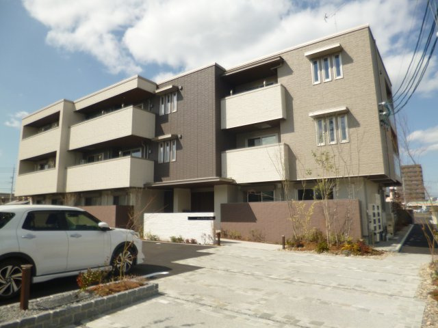 倉敷市大島の賃貸マンションの外観