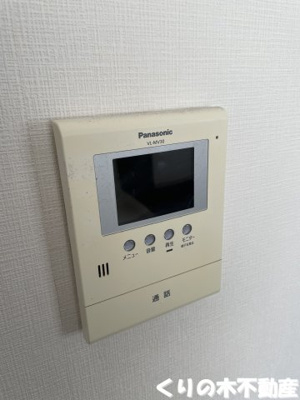 【セキュリティ】 | サンガーデンひあさC棟 | モニター付きインターホン