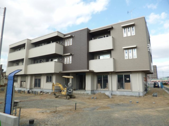 倉敷市大島の賃貸マンションの外観