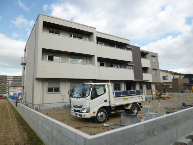 倉敷市大島の賃貸マンションの外観