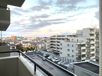 【展望】 | 南東角部屋で眺望良好です