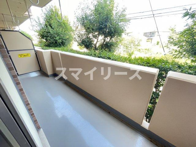 ビューパークヤマモのバルコニー