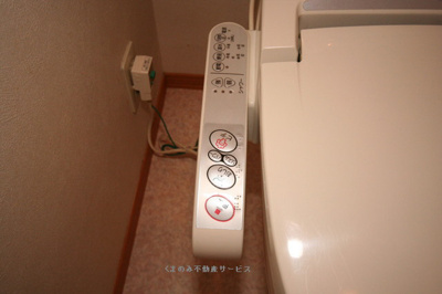 【トイレ】 | ソレーユ | 温水洗浄暖房便座
ソレーユ101号室　2009/7/9撮影