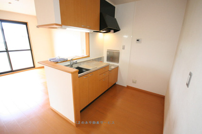 【キッチン】 | ソレーユ | 使いやすいキッチンです
ソレーユ101号室　2009/7/9撮影