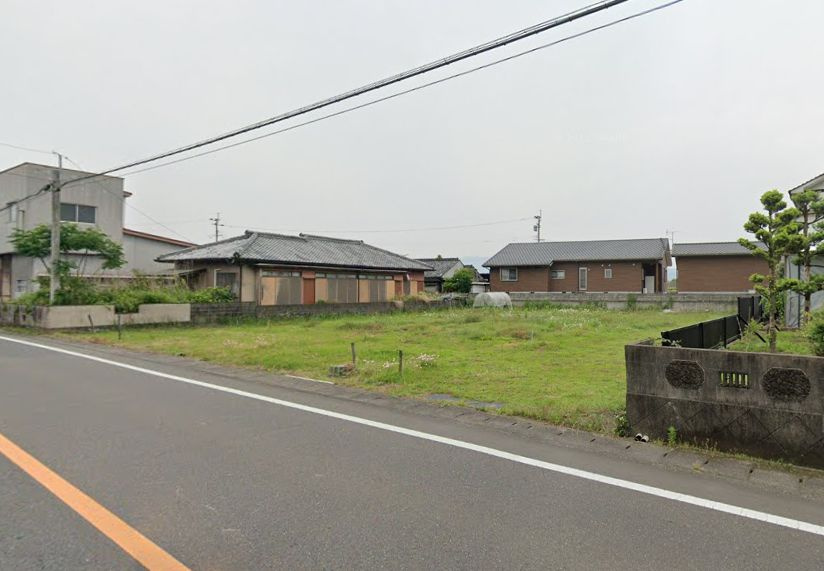 都城市大岩田町の売地の外観
