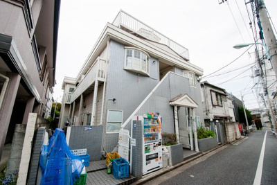 【外観】 | 池袋スワンパーク　09059 | 便利な立地の家具・家電つきアパートです♪