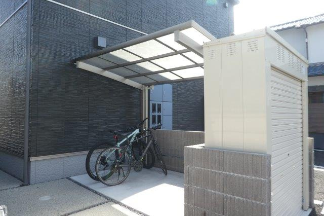 アンシャンテ大内のその他共用部分|自転車置き場