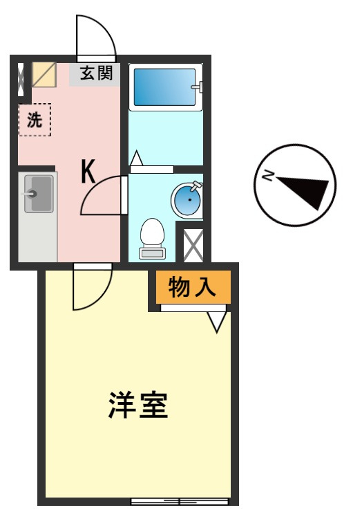 ベルグハイムの間取り