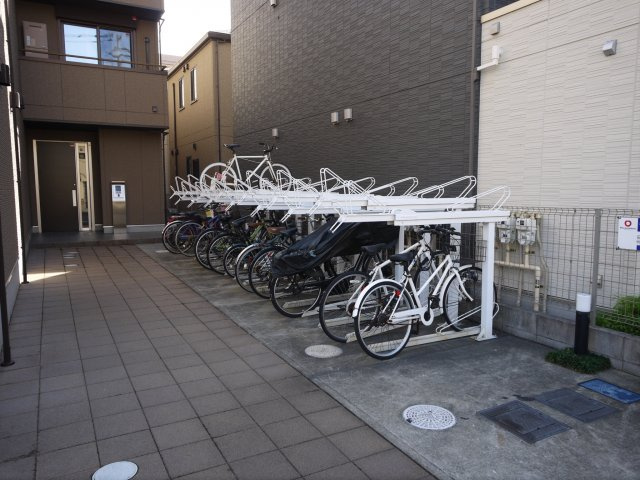 カーサスミレのその他共用部分|駐輪場です