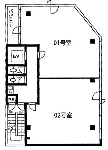 アパライトビルの間取り