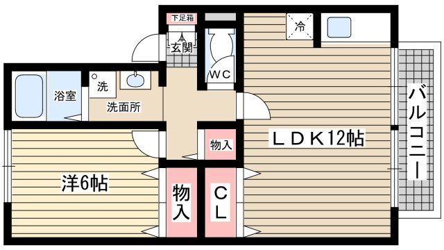 【間取り】 | ティエラ甲東園