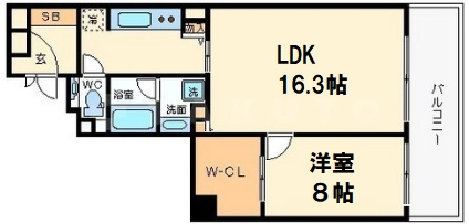 【間取り】 | ブラービ南船場
