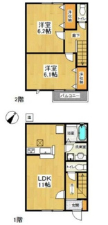 【間取り】 | ウエルス戸塚南