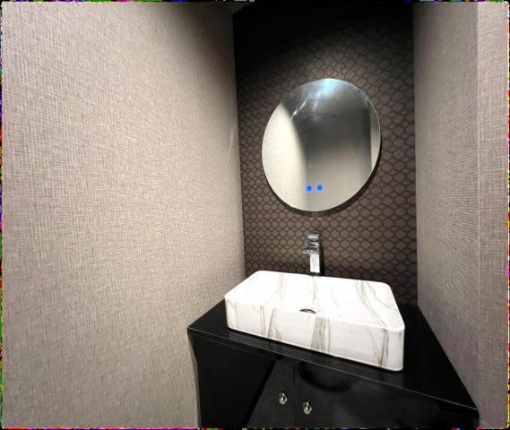 ロイヤル浅草橋の独立洗面台