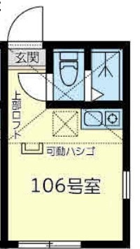 【間取り】 | ユナイト星川ジェフリー