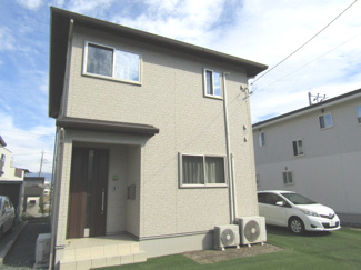 【外観】 | 【中古戸建】甲斐市西八幡
土地面積：50.38坪　建物面積：26.38坪