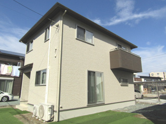 【外観】 | 【中古戸建】甲斐市西八幡
土地面積：50.38坪　建物面積：26.38坪