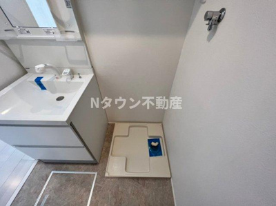 【その他】 | ハーモニーテラス山田西町 | 洗濯機置き場です