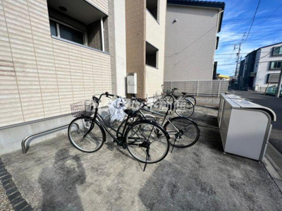 【その他共用部分】 | ハーモニーテラス山田西町 | 駐輪スペースです