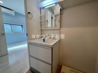 【独立洗面台】 | ハーモニーテラス山田西町 | 朝の身支度には欠かせない独立洗面化粧台