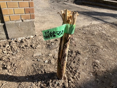 【前面道路含む現地写真】 | 高崎市京目町　売地 | 上水道引込有（13ｍｍ）です。