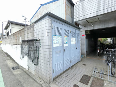 【その他共用部分】 | ヴィラクローバー | 敷地内ゴミ置場です。