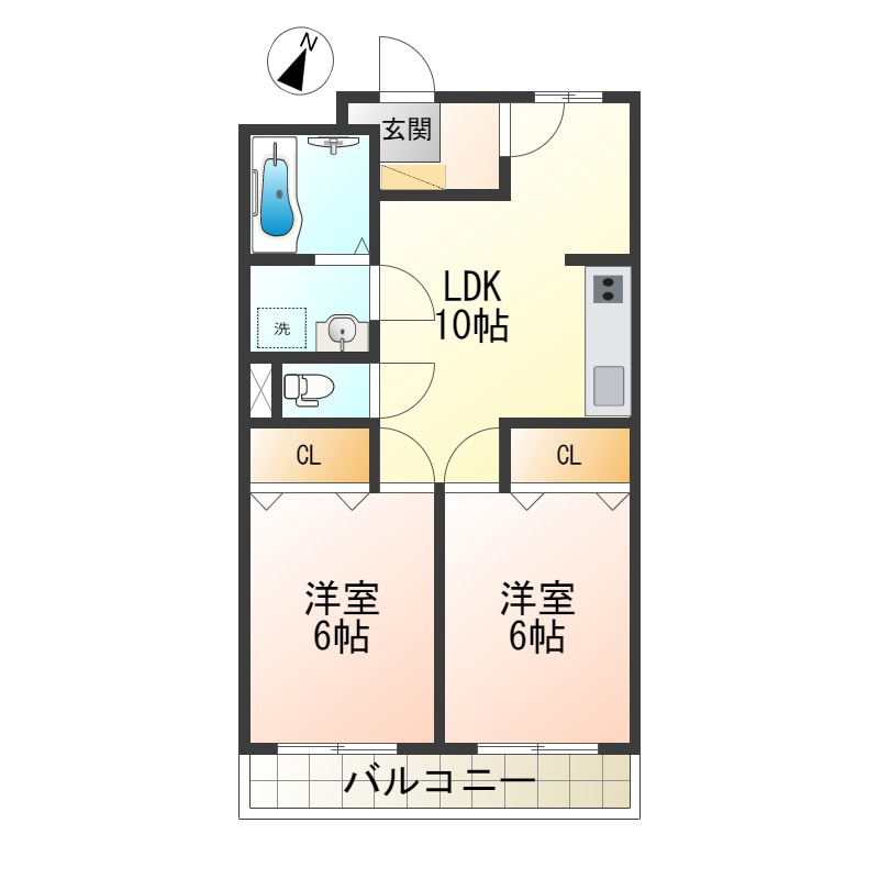 YMO旅篭町の間取り