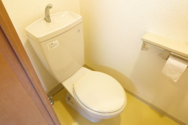 プレサンス難波OCAT前のトイレ