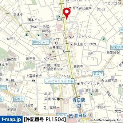 【地図】 | アイル文京白山