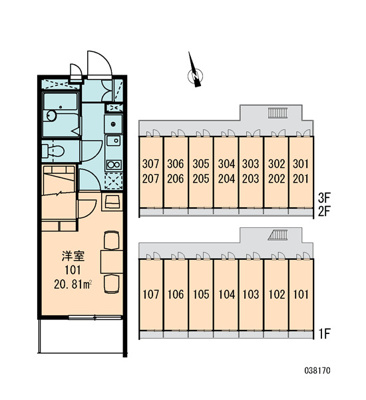 【区画図】 | 笈瀬