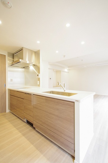 港区赤坂８丁目の賃貸マンションのキッチン