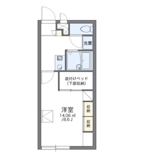 【間取り】 | レオパレスさくら