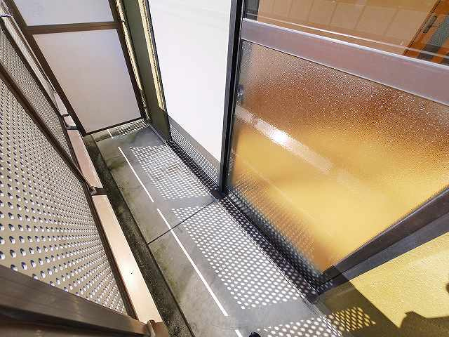 アーバンヒルⅡのバルコニー