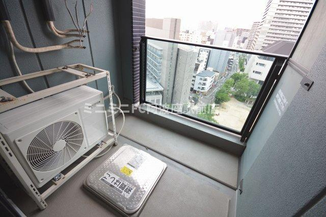 シティタワー西梅田のバルコニー|※別号室参考写真