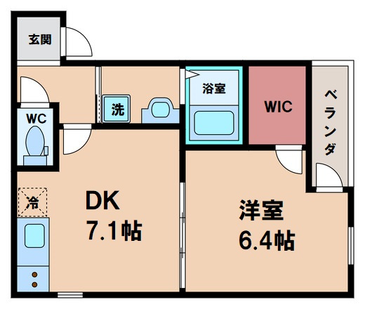 【間取り】 | フジパレス住吉長居Ⅴ番館