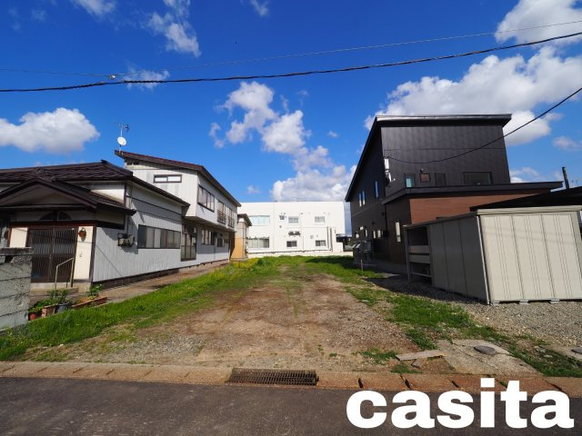 【建築条件なし】大仙市大曲日の出町一丁目 大仙警察署 近くの住宅街の一角83.3坪 住宅用地の画像