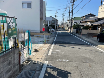 【前面道路含む現地写真】 | 宇治市大久保町井ノ尻1号地　新築戸建