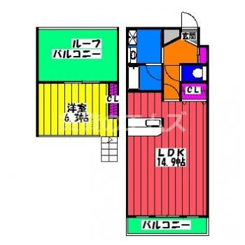 【間取り】 | フォルビートⅡ | フォルビートⅡの間取り