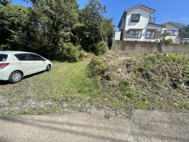 荻・売地南西角地の外観|西北側からの様子