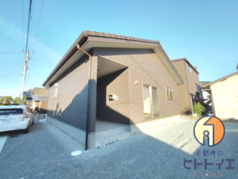 森一戸建の外観|平屋の一戸建てです♪