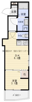 ユーズフォレシア西町の間取り
