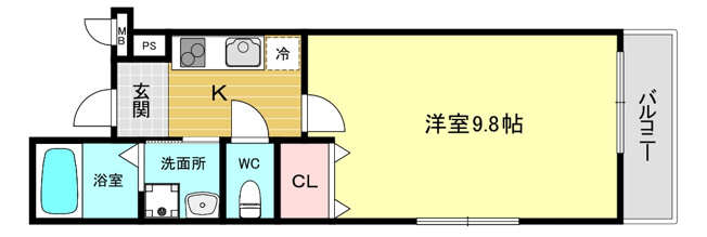 【間取り】 | フジパレス西宮ＷＥＳＴ