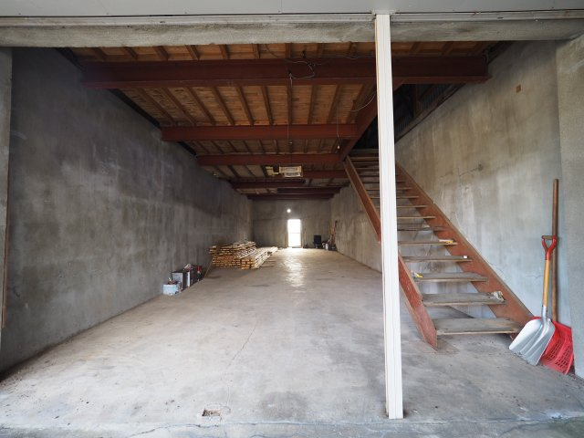 【駐車場】 | 事業用倉庫物件・大仙市長野字柳田 １F約30坪・２F約30坪